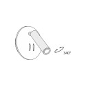 Applique murale ronde LED spot réglable Los 176 Maytoni Caractéristiques