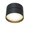 Plafonnier rond moderne noir LED réglable Onda Maytoni Promotion