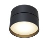 Plafonnier rond moderne noir LED réglable Onda Maytoni Promotion