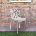 Chaise empilable moderne pour bar extérieur restaurant et jardin Matrix BICA Modèle