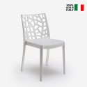 Chaise empilable moderne pour bar extérieur restaurant et jardin Matrix BICA 