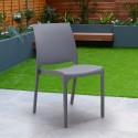 Chaise empilable pour bar restaurant jardin extérieur intérieur Volga BICA 