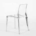 Table Ronde Noire 70x70cm Avec 2 Chaises Colorées Grand Soleil Set Intérieur Bar Café Femme Fatale Ghost Dimensions