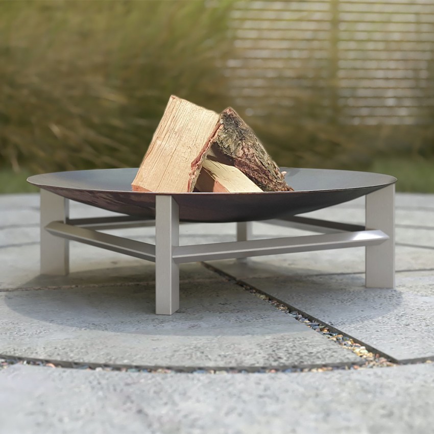 Brasero de jardin, cheminée, barbecue à bois pour extérieur Futura Taille:  Ø 58 cm