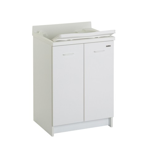 Meuble de buanderie 60x60 cm 2 portes avec lavabo Edilla Montegrappa Promotion
