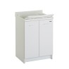 Meuble de buanderie 60x60 cm 2 portes avec lavabo Edilla Montegrappa Promotion