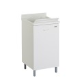 Meuble de buanderie avec évier 1 porte 45x50cm avec planche à laver Edilla Montegrappa Promotion
