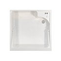 Meuble buanderie Edilla Montegrappa avec bac et planche, 60x60 cm, 2 portes Réductions
