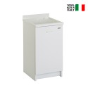 Meuble lave-main 45x50cm avec planche en bois Edilla Montegrappa Vente