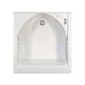 Lavabo 45x50cm avec planche en bois et meuble 1 porte Edilla Montegrappa Réductions