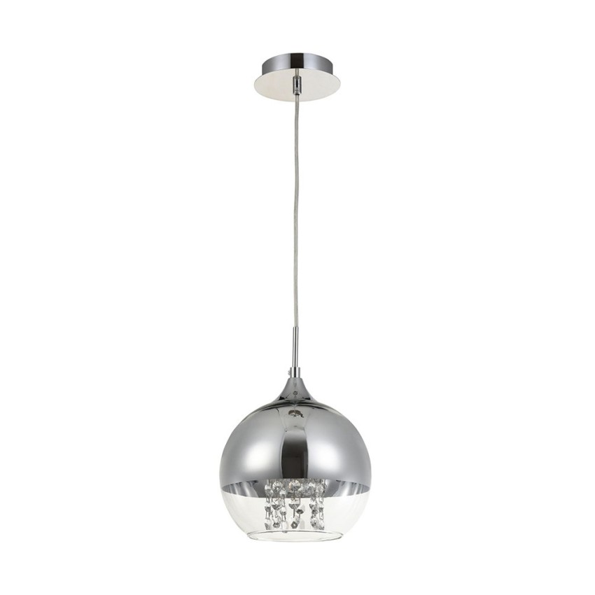 Suspension sphérique en verre chromé Ø 20 cm Fermi Maytoni Promotion Suspension sphérique en verre chromé Ø 20 cm Fermi Maytoni Promotion