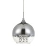 Suspension sphérique en verre chromé Ø 20 cm Fermi Maytoni Vente