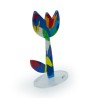 fleur en plexiglas coloré style pop art sculpture décorative Goblete Choix