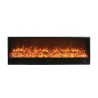 Cheminée électrique encastrable murale 180 cm flamme LED 1500W Amiata Offre