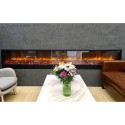 Cheminée électrique moderne encastrable 1500W 300cm chaleur 6 niveaux Etna Réductions