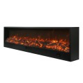 Cheminée électrique moderne encastrable 1500W 300cm chaleur 6 niveaux Etna Promotion