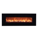 Cheminée électrique murale moderne flamme réaliste 1500W Aprica Promotion