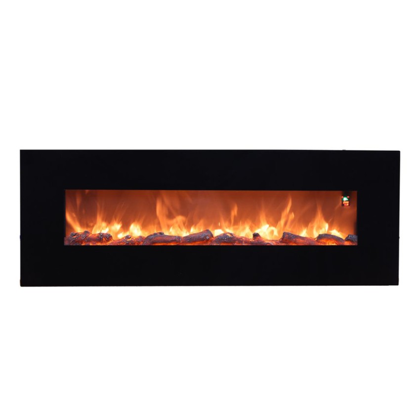 Cheminée électrique murale moderne flamme réaliste 1500W Aprica Promotion Cheminée électrique murale moderne flamme réaliste 1500W Aprica Promotion