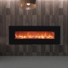 Cheminée électrique murale moderne flamme réaliste 1500W Aprica Vente