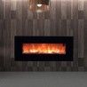 Cheminée électrique 1500W poêle moderne murale Stelvio Vente