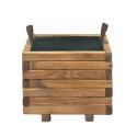 Jardinière en bois 40x40 cm pour plantes, jardin, terrasse extérieure Gladys Offre