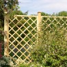 Treillis en bois pour plantes grimpantes 40x180 cm terrasse jardin Promotion