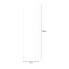 Treillis en bois pour plantes grimpantes 40x180 cm terrasse jardin Offre