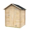 Abri de jardin en bois pour outils porte simple 146x130cm Marcella Offre