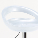 Tabouret de bar et cuisine réglable en hauteur pivotant avec repose-pieds Hollywood 