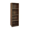 Étagère de salon bureau 4 niveaux 40x132 cm en bois Duval Dimensions