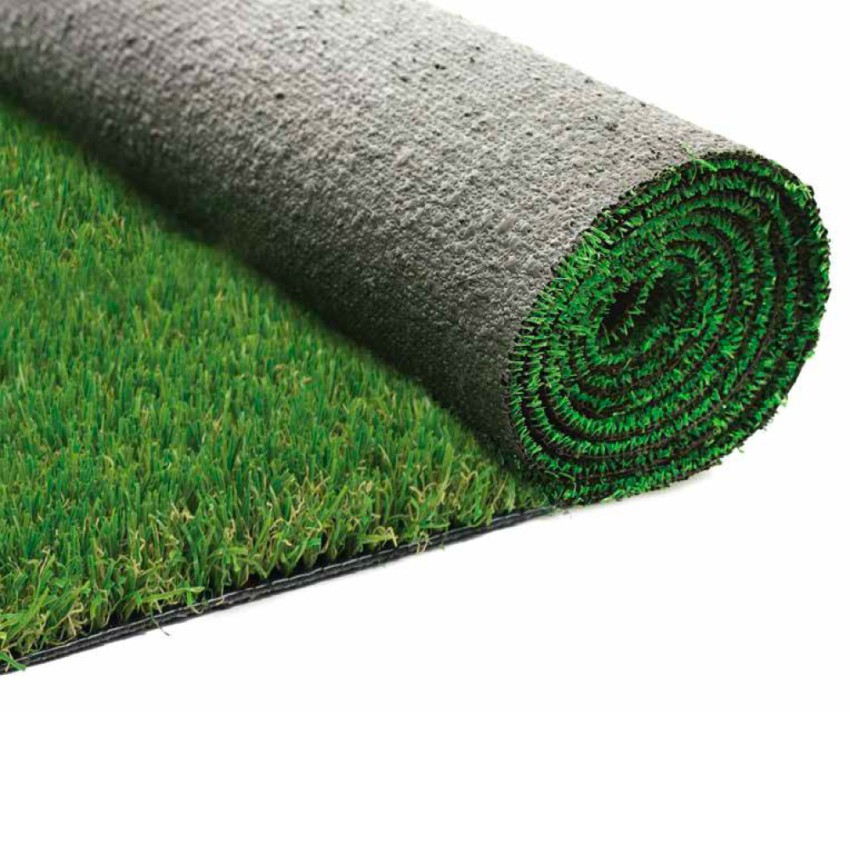 Moquette extérieure verte, gazon synthétique, pelouse artificielle