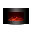 Cheminée électrique murale écologique à flamme LED San Diego Vente