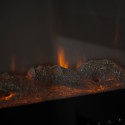 Cheminée murale encastrable poêle électrique à flamme multicolore LED Chicago Prix