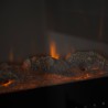 Cheminée murale encastrable poêle électrique à flamme multicolore LED Chicago Prix