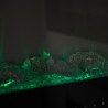Cheminée murale encastrable poêle électrique à flamme multicolore LED Chicago Achat