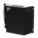 Cheminée électrique en bois blanc L179 x P48 x H85 Biden Prix