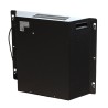 Cheminée électrique en bois blanc L179 x P48 x H85 Biden Prix