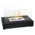 Cheminée bioéthanol de table avec verre trempé Berlino Promotion