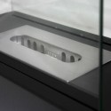 Cheminée bioéthanol de table avec verre trempé Berlino Vente