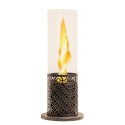 Cheminée à bioéthanol intérieur/extérieur de table flamme tornado Tolosa Remises