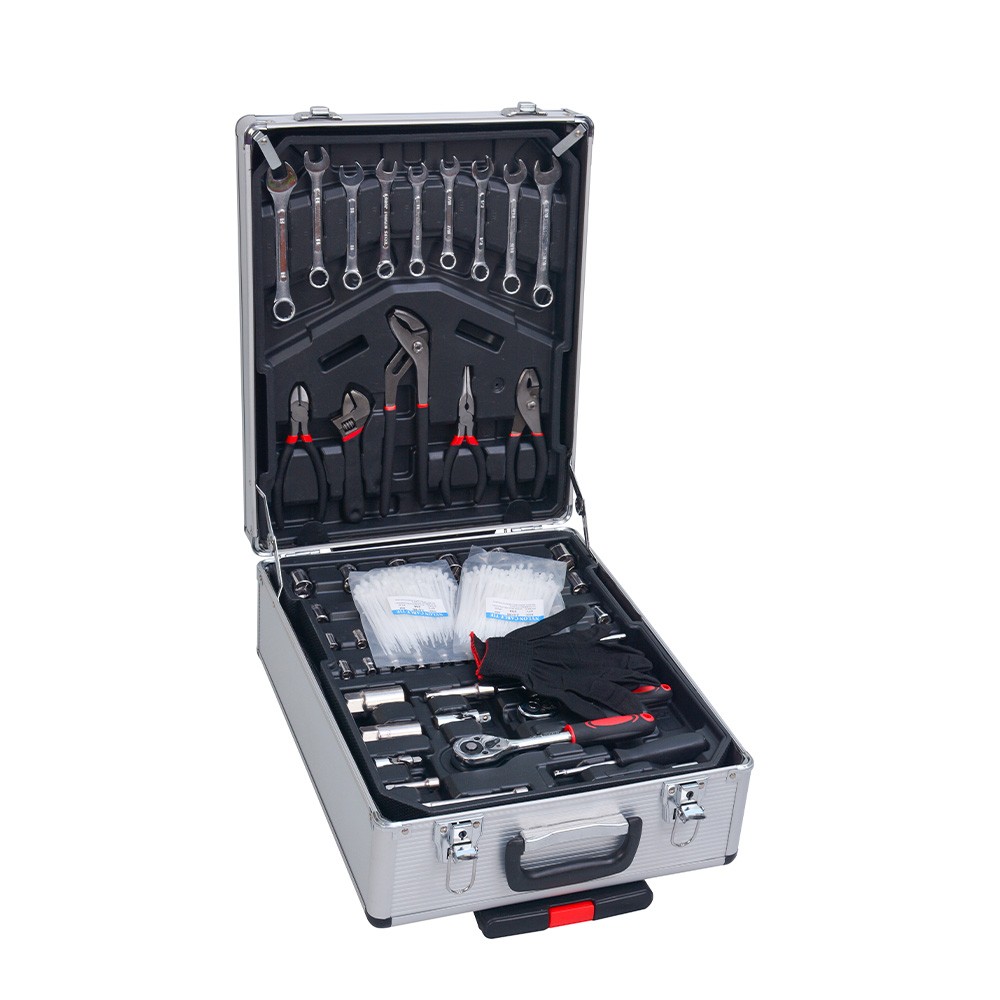 Valise trolley à outils 826 pièces 4 compartiments Full