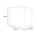Abri de jardin en métal 201x121cm Basic XS pour outils Vente