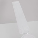 Ventilateur de plafond blanc moderne 3 pales 120cm avec lumière 70W Hitz Vente