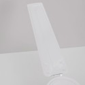 Ventilateur de plafond moderne blanc 3 pales 120 cm avec lumière 70W Hitz Vente