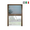 Moustiquaire coulissante 135x160cm plissée universelle pour fenêtre Melodie XL Remises