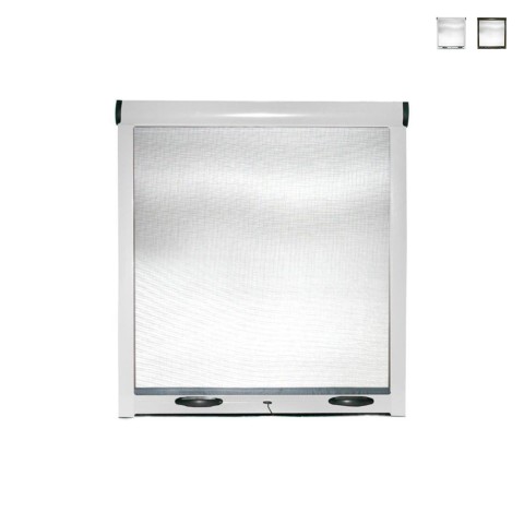Moustiquaire enroulable pour fenêtre 80x170 cm universelle Easy-Up C Promotion