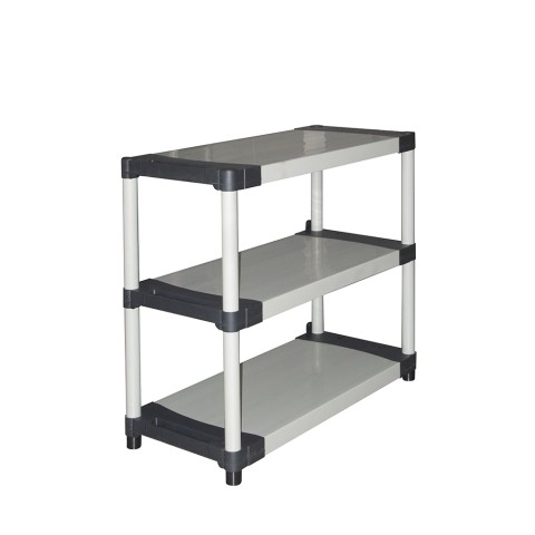 Étagères de rangement pour jardin, garage, cave avec 3 niveaux Rack Promotion