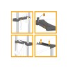 Étagère 4 niveaux pour jardin, cave, extérieur Simi Offre