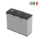 Meuble tri sélectif à 3 compartiments Mr.C Tris Vente