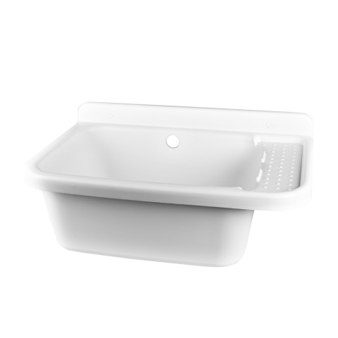 Évier extérieur mural en résine 50x35x24 cm Sink 50 Promotion